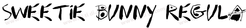 Sweetie Bunny Regula字体转换